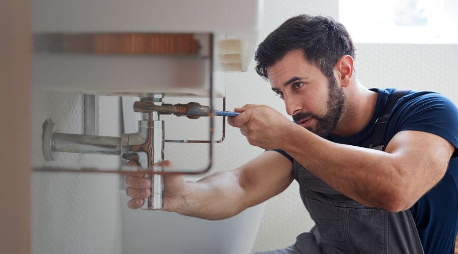 Tankless water heater installation in Wheeler, IN